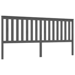 VidaXL 818532 tête de lit et pied de lit Gris