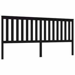 VidaXL 818544, Noir, Bois de pin, 2060 mm, 101 cm, 60 mm