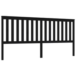 VidaXL 818544 tête de lit et pied de lit Noir