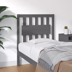 VidaXL 818547 tête de lit et pied de lit Gris