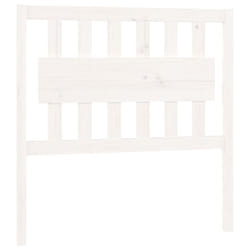VidaXL 818551 tête de lit et pied de lit Blanc