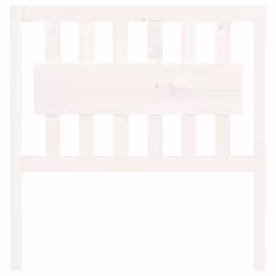 VidaXL 818551 tête de lit et pied de lit Blanc