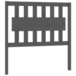 VidaXL 818552 tête de lit et pied de lit Gris
