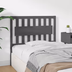 VidaXL 818557 tête de lit et pied de lit Gris - Vue supplémentaire 4