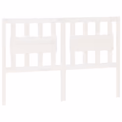 VidaXL 818561, Blanc, Bois de pin, 1255 mm, 100 cm, 40 mm