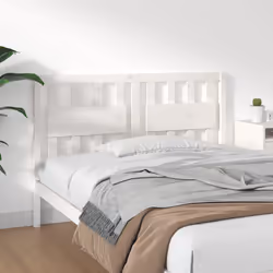 VidaXL 818566 tête de lit et pied de lit Blanc