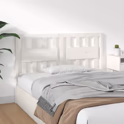 VidaXL 818566 tête de lit et pied de lit Blanc - Vue supplémentaire 4