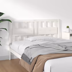VidaXL 818576 tête de lit et pied de lit Blanc