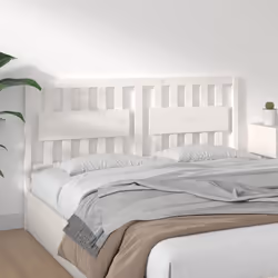 VidaXL 818581 tête de lit et pied de lit Blanc - Vue supplémentaire 4