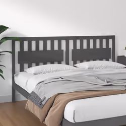 VidaXL 818587 tête de lit et pied de lit Gris