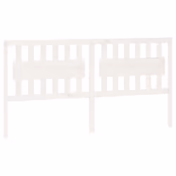 VidaXL 818591, Blanc, Bois de pin, 2055 mm, 100 cm, 40 mm