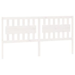 VidaXL 818591 tête de lit et pied de lit Blanc