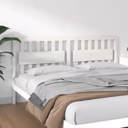 VidaXL 818591 tête de lit et pied de lit Blanc