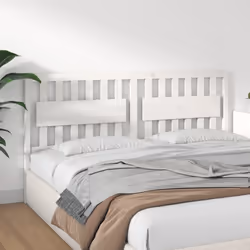 VidaXL 818591 tête de lit et pied de lit Blanc - Vue supplémentaire 4