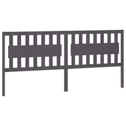 VidaXL 818592, Gris, Bois de pin, 2055 mm, 100 cm, 40 mm