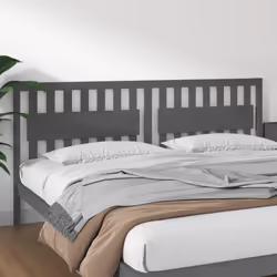VidaXL 818592 tête de lit et pied de lit Gris