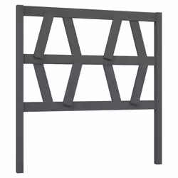 VidaXL 818597, Gris, Bois de pin, 810 mm, 100 cm, 40 mm