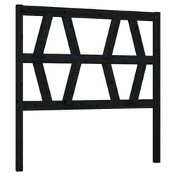 VidaXL 818599 tête de lit et pied de lit Noir