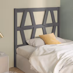 VidaXL 818602 tête de lit et pied de lit Gris - Vue supplémentaire 4