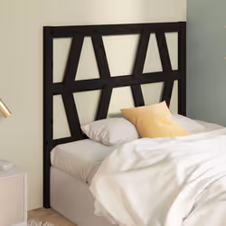 VidaXL 818604 tête de lit et pied de lit Noir - Vue supplémentaire 4