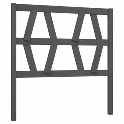 VidaXL 818607, Gris, Bois de pin, 1060 mm, 100 cm, 40 mm