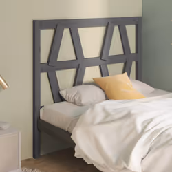 VidaXL 818607 tête de lit et pied de lit Gris