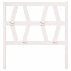 VidaXL 818611 tête de lit et pied de lit Blanc