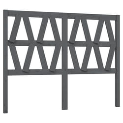 VidaXL 818612 tête de lit et pied de lit Gris
