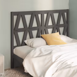 VidaXL 818612 tête de lit et pied de lit Gris