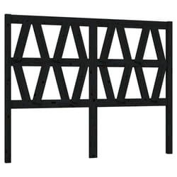VidaXL 818614 tête de lit et pied de lit Noir