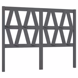 VidaXL 818622, Gris, Bois de pin, 1460 mm, 100 cm, 40 mm