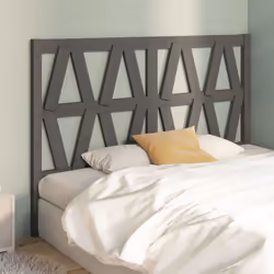 VidaXL 818622 tête de lit et pied de lit Gris - Vue supplémentaire 4