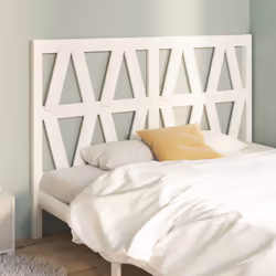 VidaXL 818626 tête de lit et pied de lit Blanc