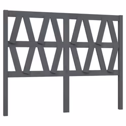 VidaXL 818627, Gris, Bois de pin, 1560 mm, 100 cm, 40 mm