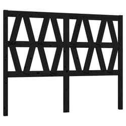 VidaXL 818634 tête de lit et pied de lit Noir