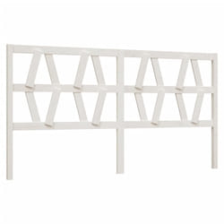 VidaXL 818641 tête de lit et pied de lit Blanc