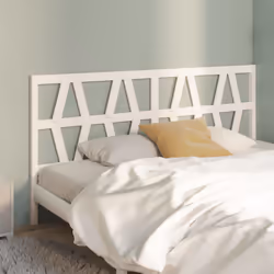 VidaXL 818641 tête de lit et pied de lit Blanc