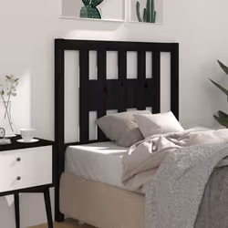 VidaXL 818654 tête de lit et pied de lit Noir - Vue supplémentaire 5
