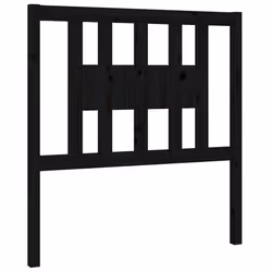 VidaXL 818659, Noir, Bois de pin, 1060 mm, 100 cm, 40 mm