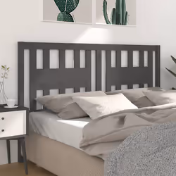 VidaXL 818662 tête de lit et pied de lit Gris