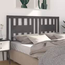VidaXL 818677 tête de lit et pied de lit Gris
