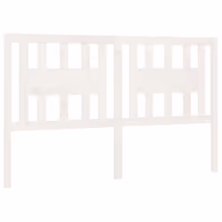 VidaXL 818681, Blanc, Bois de pin, 1660 mm, 100 cm, 40 mm