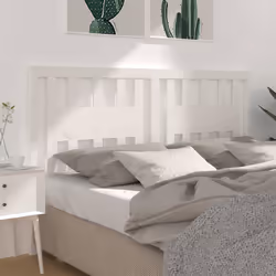 VidaXL 818681 tête de lit et pied de lit Blanc