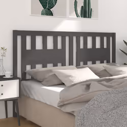 VidaXL 818687 tête de lit et pied de lit Gris