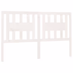VidaXL 818691, Blanc, Bois de pin, 2060 mm, 100 cm, 40 mm