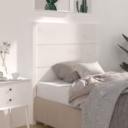 VidaXL 818696 tête de lit et pied de lit Blanc