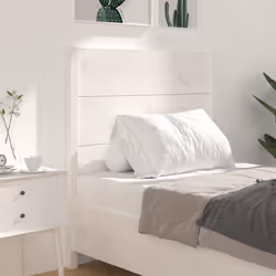 VidaXL 818696 tête de lit et pied de lit Blanc