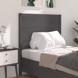 VidaXL 818697 tête de lit et pied de lit Gris