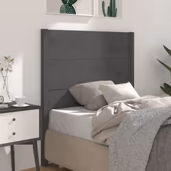 VidaXL 818702 tête de lit et pied de lit Gris