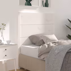 VidaXL 818706 tête de lit et pied de lit Blanc